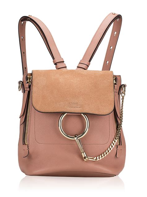 chloe backpack brown|chloe backpack mini denim.